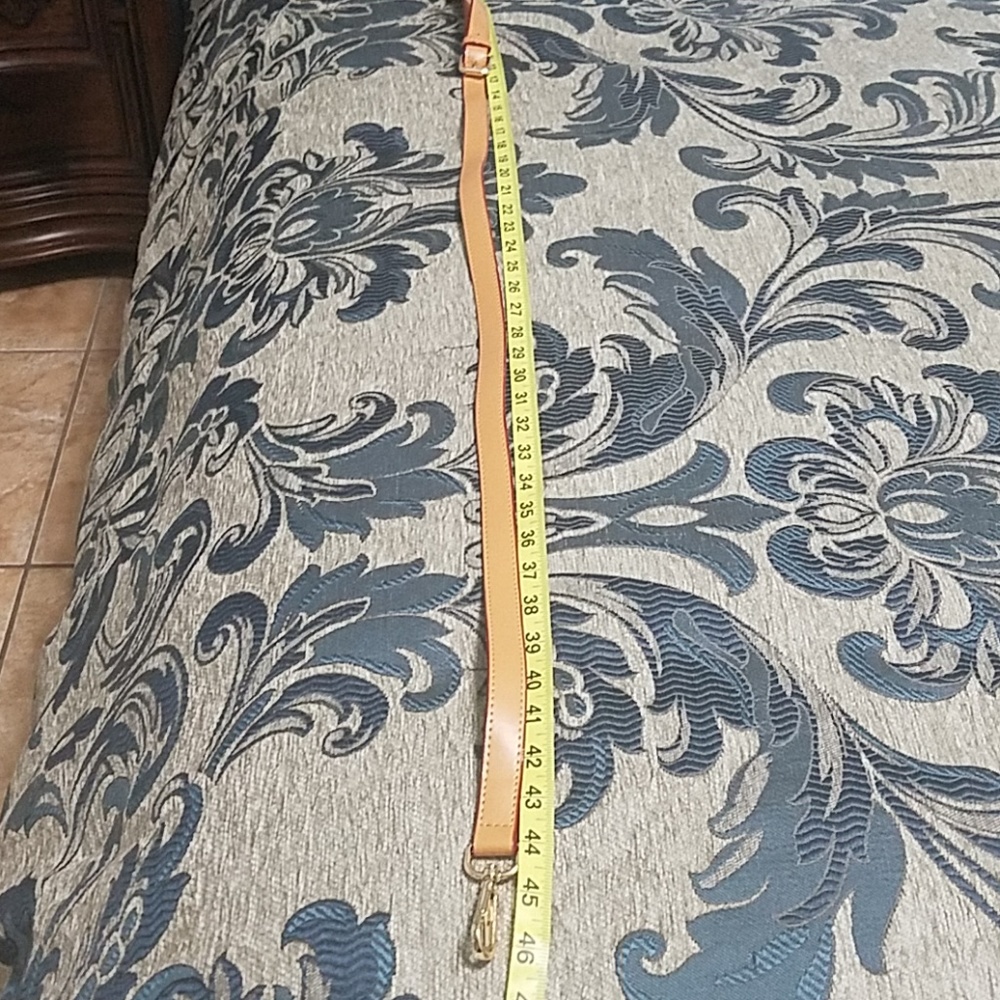 Brown crossbody strap